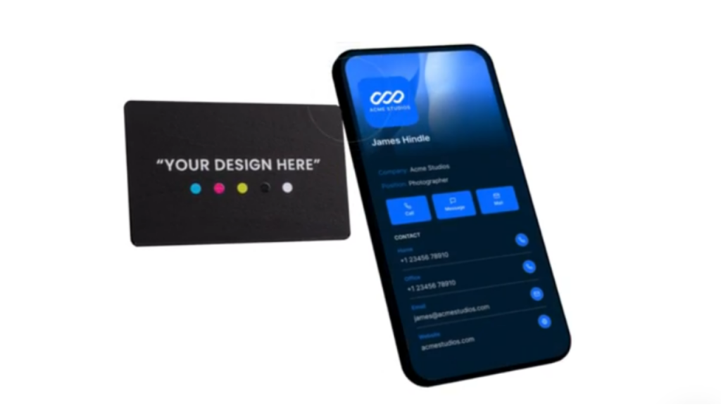 визитки с NFC