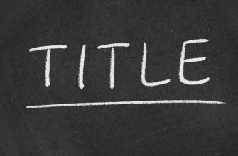 формул заголовков