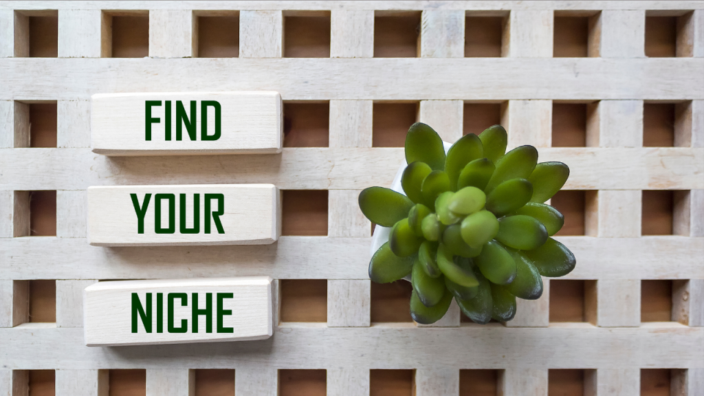 выбрать нишу